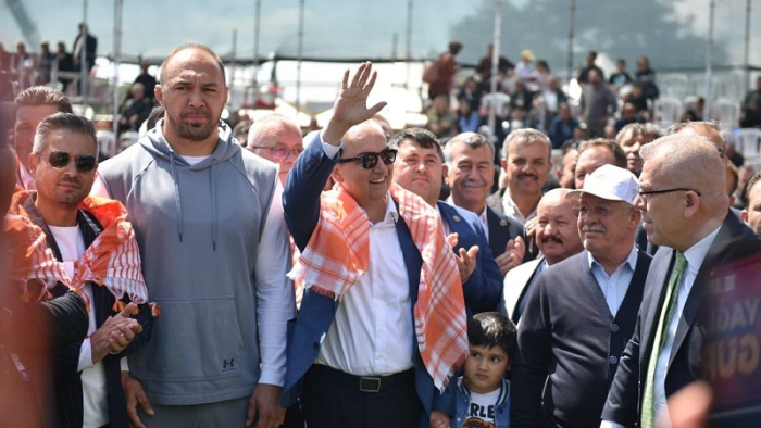 Kepez’in er meydanında deste boylarında büyük mücadele yaşandı