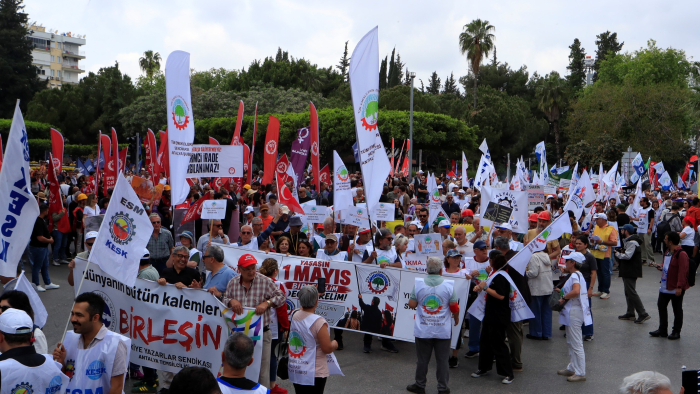 Antalya'da 1 Mayıs coşkusu