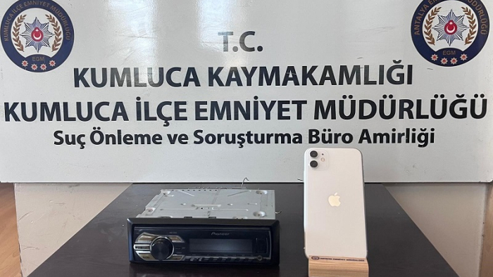 Kumluca’da Otomobilden Hırsızlık: Şüpheli Yakalandı