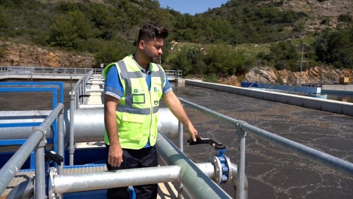 Konaklı Atıksu Arıtma Tesisi'nin modernizasyonu tamamlandı