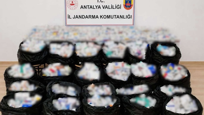 Gazipaşa'da 164 bin adet sentetik hap ele geçirildi