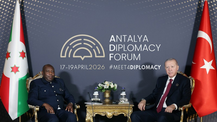 Cumhurbaşkanı Erdoğan, Burundi Cumhurbaşkanı Ndayishimiye ile görüştü